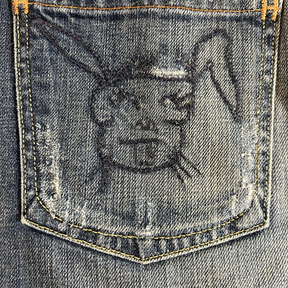CoH Denim Mini with Skull & Bunny - Picture 3 of 9